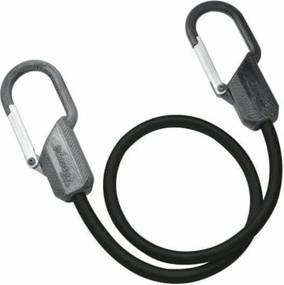 Litar elastik Master Lock Bungee me karabinë, 80 cm, 40 kg, shumëngjyrësh