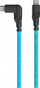 Kabllo tethering Mathorn MTC-211 USB C-C90, 2m, Arctic Blue