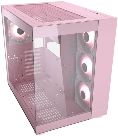 Kuti kompjuteri Cougar FV150 ARGB, MIDI Tower, rozë