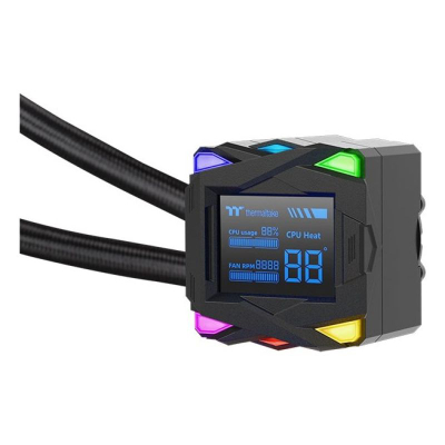 Ftohës uji për procesor Thermaltake LA240 S ARGB, 240mm, All in One, i zi