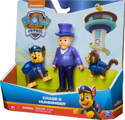 Set figurina Paw Patrol Chase dhe Humdinger, për kalamoj 3+, me ngjyra nga të gjitha