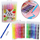 Set shkumësash uji Watercolor Markers, 18 copë, me organizues plastik, shumëngjyrësh