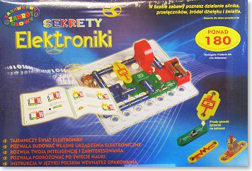 Set edukativ elektronik Dromader Secrets of Electronics 85955, 180 eksperimente