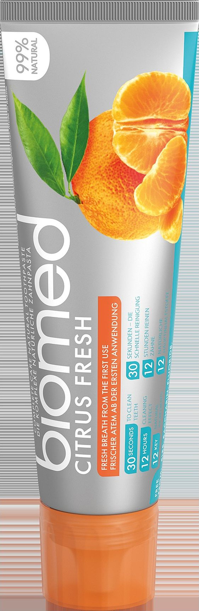 Pastë për dhëmbë Biomed Citrusfresh, 100g