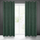 Perde kadife Eurofirany Drape 383788, 140x250 cm, me unaza, jeshile e errët