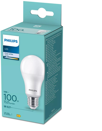 Llambë LED A60, 100W, bajonetë E27, dritë e bardhë