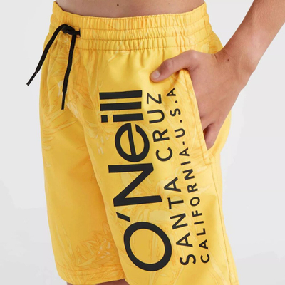 Shorce noti për kalamaj O'Neill Mix &amp; Match Cali Floral 13", tharje e shpejtë, të verdha