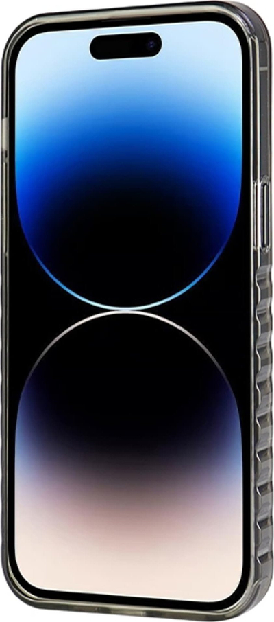 Навлака MagSafe Audi IML Big Logo за iPhone 14 Pro, поликарбонат TPU, црна
