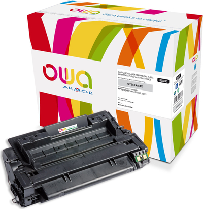 Toneri OWA K12331Ow, për HP Q7551X, 13000 faqe, i zi