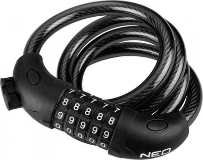 Dry biçiklete NEO TOOLS Neo, kabllo 120cm, kombinim 5 shifra, i zi