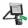 Projektor LED Spectrum NOCTIS LUX 4, 20W, 1650lm, 4000K, me sensor lëvizjeje, i zi