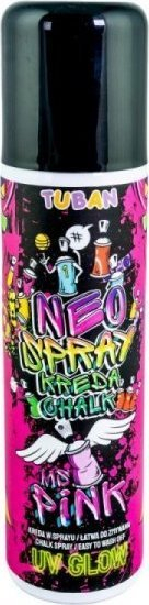 Ngjyrë sprej shkumësi Tuban Neo, 150ml, rozë neon