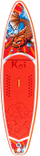 Dërrasë SUP Dunlop Funwater Feath-R Lite Koi SUPFR01E, 3.5m, fryrëse, portokalli