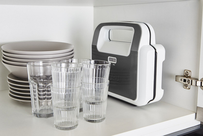 Tostier dhe aparat waffle Tefal SW7011, 700W, pllaka të këmbyeshme, i bardhë