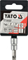 Çelës Yato Torx, 1/4'', T40x37mm, i hirtë