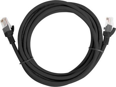 Kabllo lidhëse, Cat5e, e pambrojtur, 5m, e zezë  (PCU5-10CC-0500-BK)
