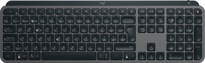 Tastierë Logitech MX Keys S, me kabllo dhe wireless, me ndriçim, grafit