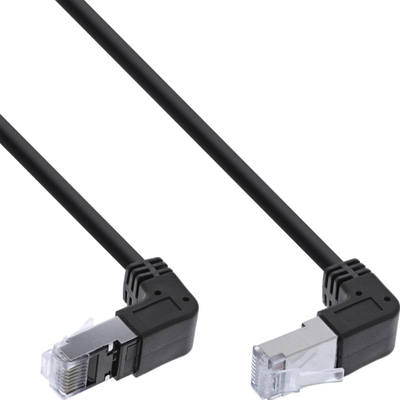 Kabllo rrjeti InLine Patch Cat.6, S/FTP, 2.36m, e zezë