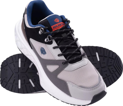 Atlete për meshkuj HILON Sneakers, mesh dhe PU, taban EVA, të zeza
