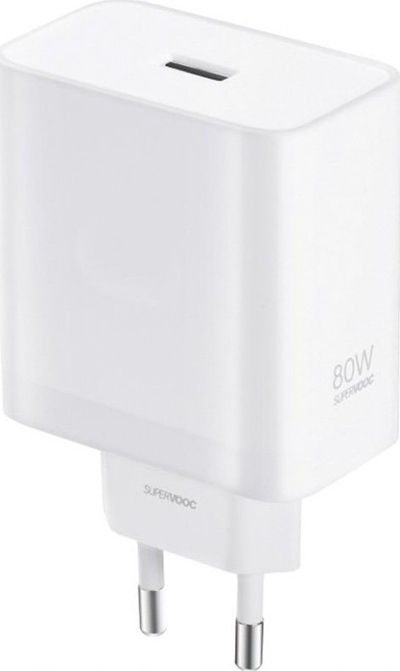 Karikues muri OnePlus SUPERVOOC, 80W, USB, i bardhë
