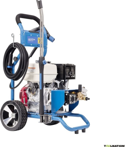 Lavatriçe presioni Nilfisk MC 5M 280/1100 PE, 280 bar, motor benzine Honda GX390, blu