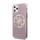 Kuti telefoni Guess Hard Case për iPhone 11 Pro, me xixa, rozë