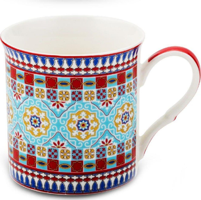 Set filxhanësh NAVA Colorful Mugs, 4 copë, porcelan 330 ml, shumëngjyrësh