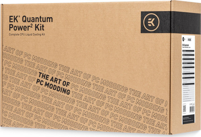 Kit ftohës me ujë për CPU EK Quantum Power2 P360 Intel, LGA 1700, D RGB, i zi