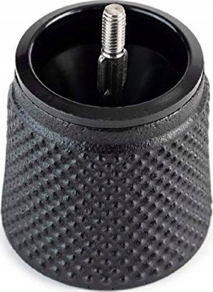 Mulli piper Peugeot Bali Fonte, 8 cm, prej gize, i zi