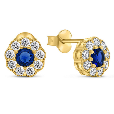 Vathë Brilio Silver Flowers EA331YB