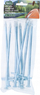 Kunja çadre Camp Active Steel, 17.5 cm, set me 8 copë, ngjyrë argjendtë