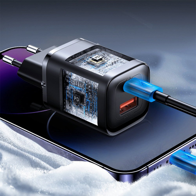 Karikues muri Joyroom JR-TCF08EU, 30W, USB-C USB-A, i zi