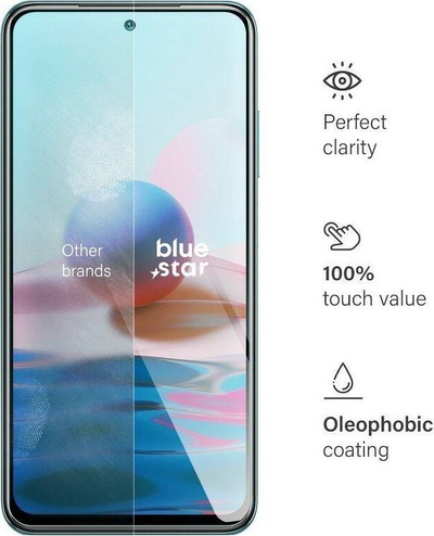 Xham mbrojtës Blue Star për Xiaomi Redmi Note 11, 0.3mm, 9H, transparent