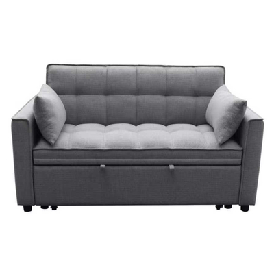 Divan-krevat Borg HM3289.11, 2 vende, 140x75x89cm, gri