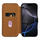 Futrollë magnetike folio Side për iPhone 16 Pro, me kapak anësor, gri