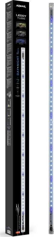 Llambë LED për akuarium Aquael Leddy Tube 2.0, 17W, Day & Night, e bardhë