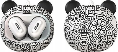 Kufje pa tela T Phox Artist Face, Bluetooth 5.1, TWS, të bardha