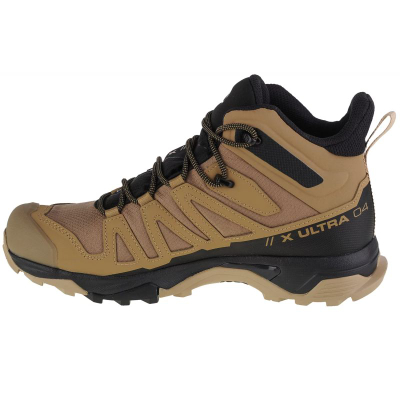 Këpucë malore Salomon X Ultra 4 Mid GTX M, për burra, bezhë