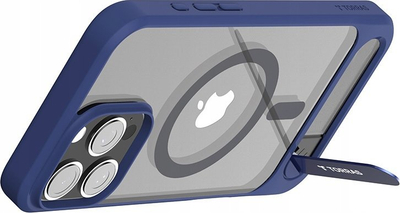 Maskë telefoni Torras Pstand Series për iPhone 16 Pro, magnetike, me stand, blu