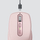 Maus Logitech MX Anywhere 3, Wireless, rozë