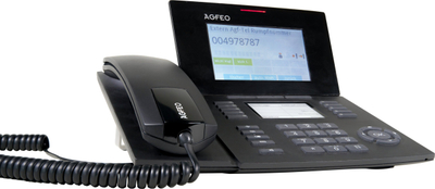 Telefoni sistemor Agfeo ST56 SENSORfon, IP, ekran LCD, i zi