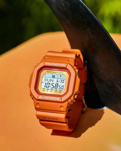 Orë digjitale Casio G-Shock GLX-5600RT-4ER, portokalli