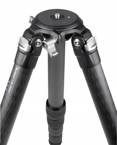 Tripod Leofoto LM-364CL Summit, karboni, tas video 75mm, me çantë