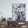 Pikturë muri Marip 92x4,5x122Hcm (HM4545), zezë