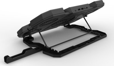 Ftohës për laptop Inca INC-614GMS me ventilatorë, ngjyrë e zezë