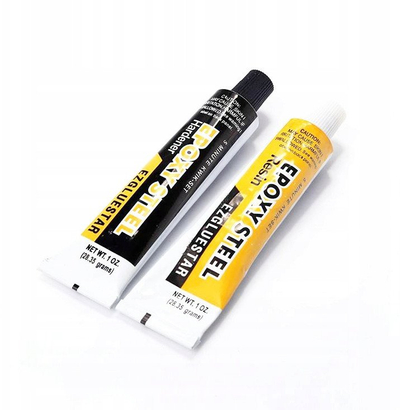 Ngjitës epoksi dykomponentësh Bison 91-481, 2x10ml, transparent