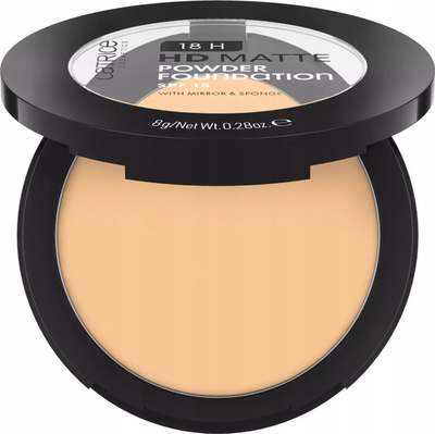 Pudër kompakte Catrice HD Matte Powder Foundation SPF15, 030W, 8g, nuancë e ngrohtë