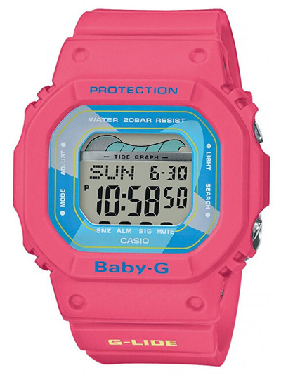 Orë për meshkuj Casio G-Shock, e kuqe