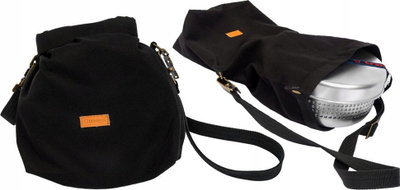 Çantë sobë Trangia Roll Top Stove Bag 25, madhësia Large, për setin Trangia 25, e zezë