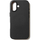 Këllëf lëkure Mujjo Full Leather Case për iPhone 17, mbrojtje e plotë, i zi